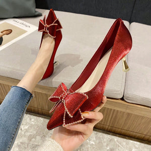 Importé - Chaussure Sandale Femme Tendance Peu Profonde Mi-Talon