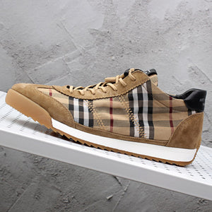 Importé - Chaussure Britanniques Homme Montante Décontractée Tendance En Cuir