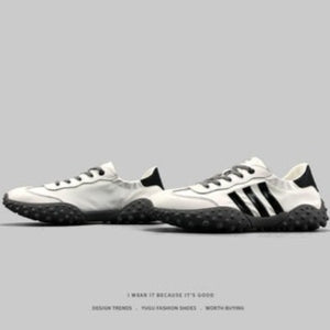 Importé - Chaussure Homme Sport Baskets Rétro Décontractées Avec Crampons