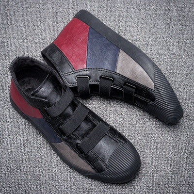 Importé - Chaussure Cuir Sport Homme Basket Décontractée