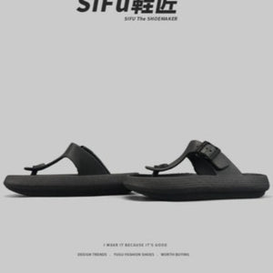 Importé - Chaussure Homme Sandale Décontracté Confortables Antidérapante - Noir