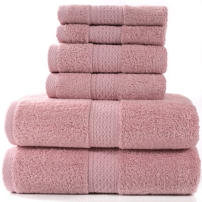 Importé - Ensemble Serviette de bain de Luxe en coton - 6 Pièces