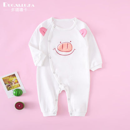 Importé - Barboteuse Bébé Décontracté Manche Longue En Coton 100% Pour Nouveau-Né