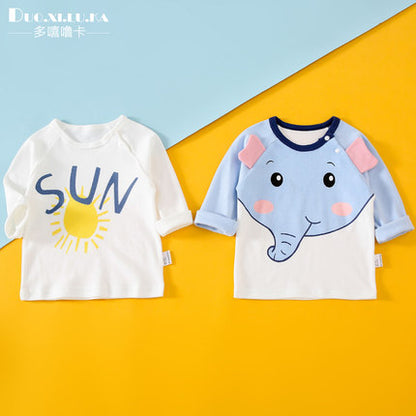 Importé - Lot De 2 T-shirts Bébé Manches Longues En Coton 100%