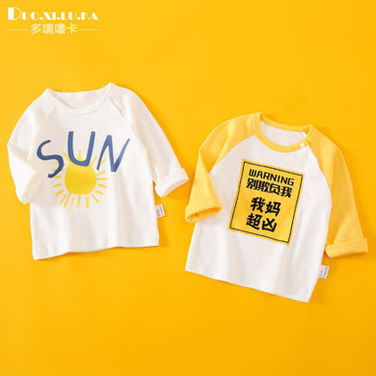 Importé - Lot De 2 T-shirts Bébé Manches Longues En Coton 100%