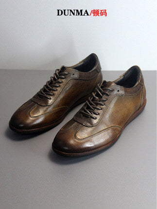 Import - Chaussures Hommes Britanniques Style Rétro En Cuir