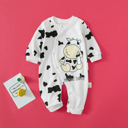 Importé - Barboteuse Bébé Décontracté Manche Longue En Coton 100% Pour Nouveau-Né