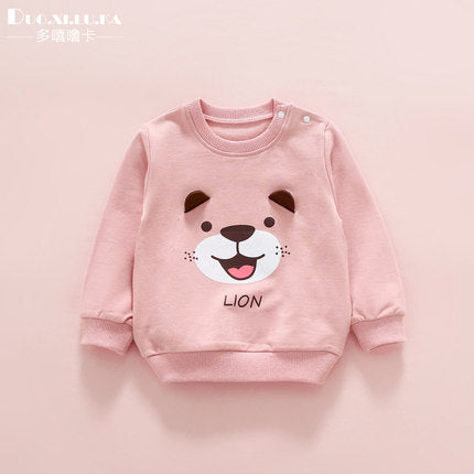 Importé - Pull Bébé Décontracté Manche Longue En Coton 100%