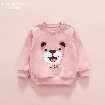 Importé - Pull Bébé Décontracté Manche Longue En Coton 100%