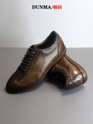 Import - Chaussures Hommes Britanniques Style Rétro En Cuir