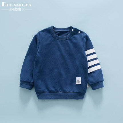 Importé - Pull Bébé Décontracté Manche Longue En Coton 100%