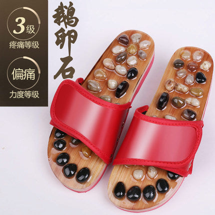 Importé - Acupoint Cailloux Chaussures Orthopédique De Massage Des Pieds