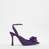 Importé - ZARA NEW - Chaussure Sandales Femme À Haut Talons - violet