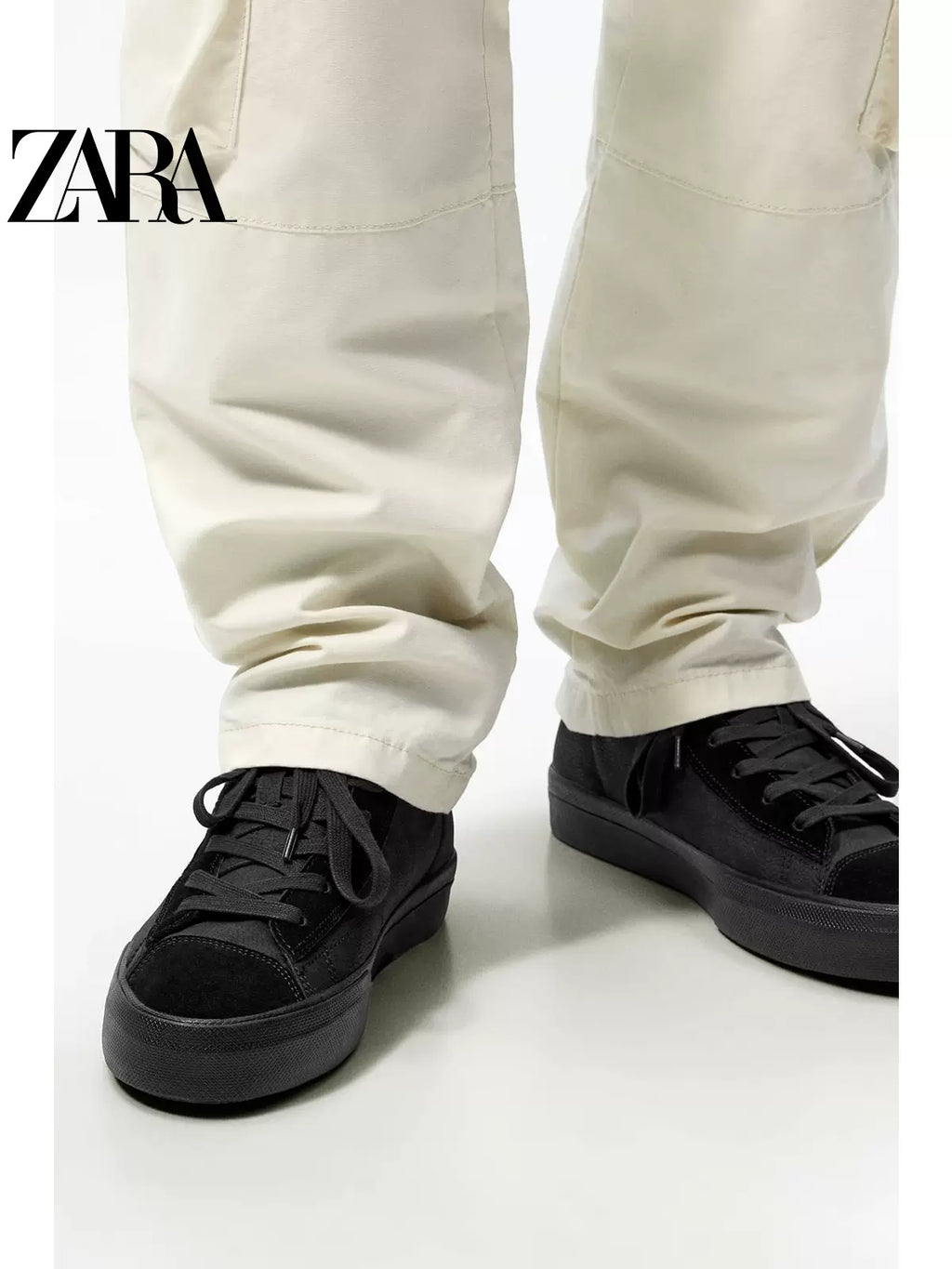 Importé - ZARA NEW - Chaussure Homme Sport Baskets Décontractées - Noir