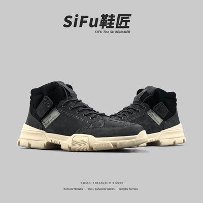 Importé - Chaussure Homme Sport D'outillage Martin Bottes  Décontractée - Velours