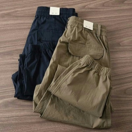 Importé - Pantalon Homme Décontracté Style Chausseur En Coton