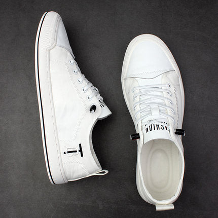 Importé - Chaussure Homme Tennis Décontractée Tendance En Cuir