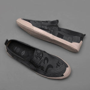 Importé - Chaussure Homme Sport Décontractée En Toile Sans Lacets