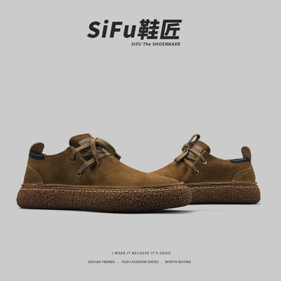 Importé - Chaussure Homme Sport Baskets Rétro Tendance En Cuir