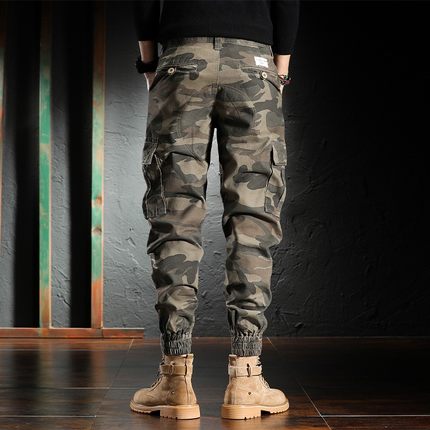 Importé - Pantalon Homme Sport Décontracté Style Camouflage Militaire En Coton