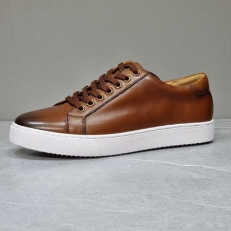 Importé - Chaussure Cuir Véritable Sport Baskets Homme