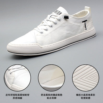 Importé - Chaussure Homme Tennis Décontractée Tendance En Cuir