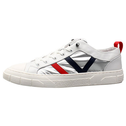 Importé - Chaussure Tennis Homme Sport  En Cuir Décontractée Tendance