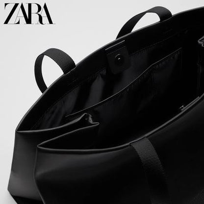 Importé - ZARA NEW - Sac A Main Hommes Avec Grande Capacité - Noir