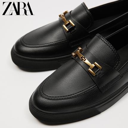 Importé ZARA NEW Chaussure Homme Mocassins Décontractées Noir