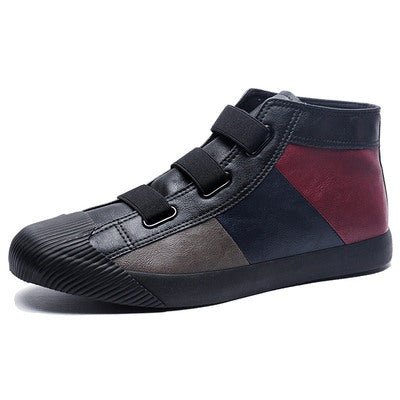 Importé - Chaussure Cuir Sport Homme Basket Décontractée