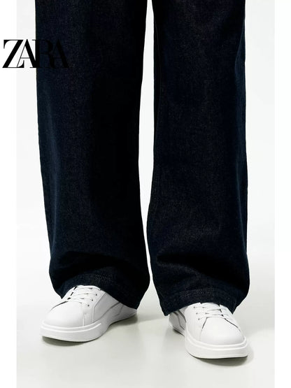 Importé  - ZARA NEW - Chaussure Homme Sport A Lacets - Blanc