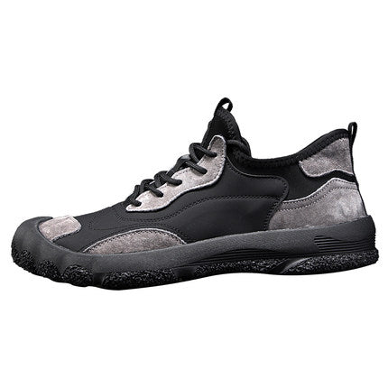 Importé - Chaussure Homme Baskets Décontractées Tendance En Cuir De Daim