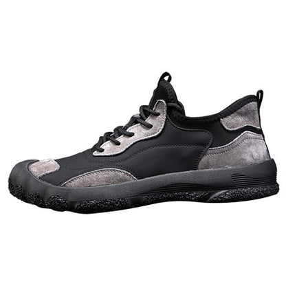 Importé - Chaussure Homme Baskets Décontractées Tendance En Cuir De Daim