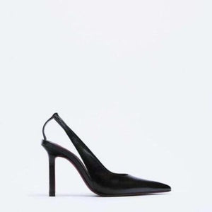 Importé - ZARA NEW - Chaussure Sandales Femme À Haut Talons - Noir