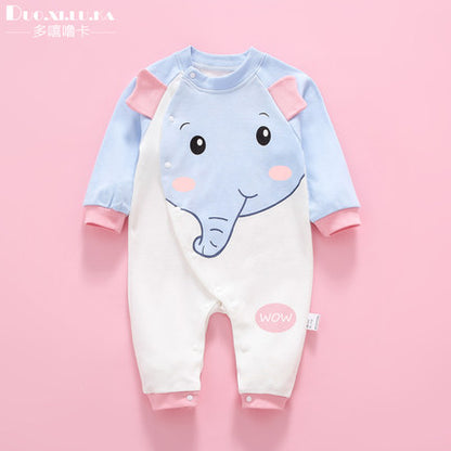 Importé - Barboteuse Bébé Décontracté Manche Longue En Coton 100% Pour Nouveau-Né