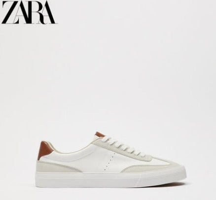 Importé - ZARA NEW - Chaussure Homme Tennis Confortable Rétro - Multicolore