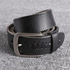 Importé - Ceinture Cuir Véritable Homme Rétro Boucle Ardillon