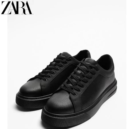 Importé - ZARA NEW - Chaussure Homme Sport Baskets Et Loisirs Confortables  - Noir