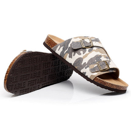 Importé - Sandale Camouflage Semelle Antidérapant pour Homme