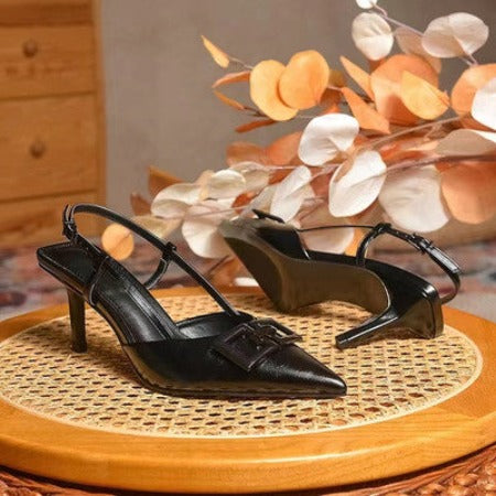 Importé - ZARA NEW - Chaussure Sandales Femme À Talons Peu Profonde