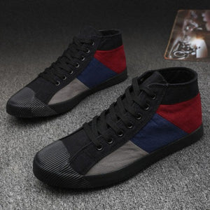 Importé - Chaussure Sport Homme Basket Montantes En Toile