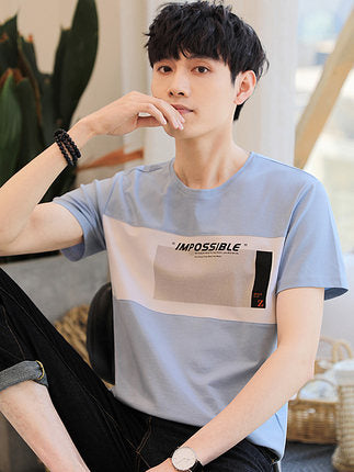 Importé - Pack 2 x T-Shirt Imprimé Homme Manche Courte