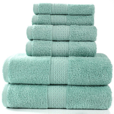 Importé - Ensemble Serviette de bain de Luxe en coton - 6 Pièces