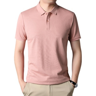 Importé - Polo Pur Coton Léger Homme Manche Courte