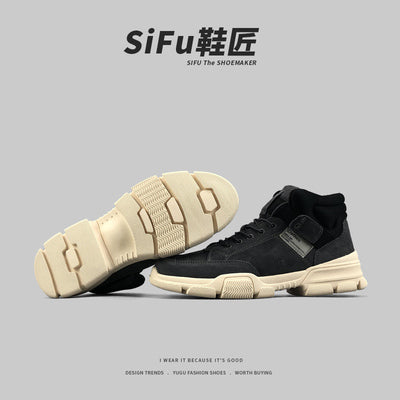 Importé - Chaussure Homme Sport D'outillage Martin Bottes  Décontractée - Velours