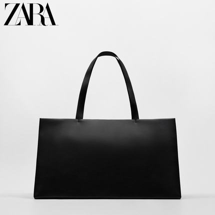 Importé ZARA NEW Sac A Main Hommes Avec Grande Capacité Noir