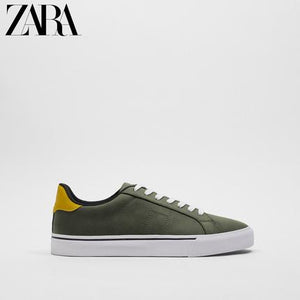Importé - ZARA NEW - Chaussure Homme Tennis Confortable -  Vert kaki