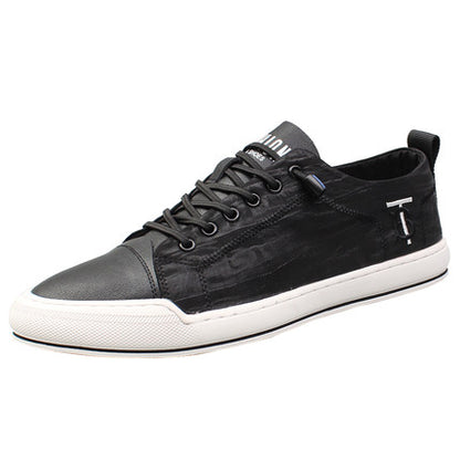 Importé - Chaussure Homme Tennis Décontractée Tendance En Cuir