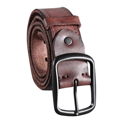 Importé - Ceinture Homme Britannique Rétro En Cuir Pu