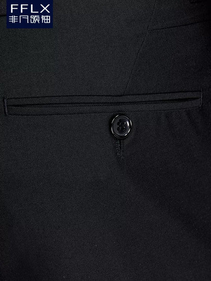 Importé - Pantalons Silm Homme De Costume Décontracté